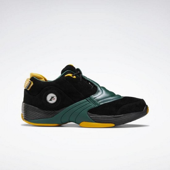 Reebok Answer V Black/Green/Gold Women