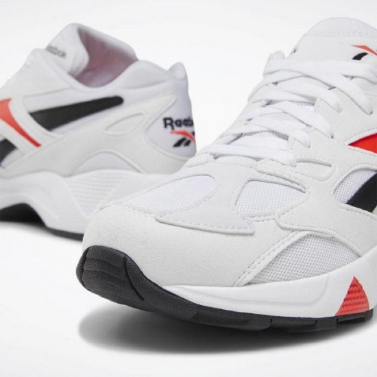 Reebok Aztrek 96 White/Porcelain/Neon Red Men