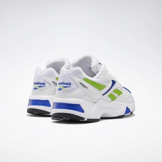 Reebok Aztrek 96 White/Cobalt/Green Women