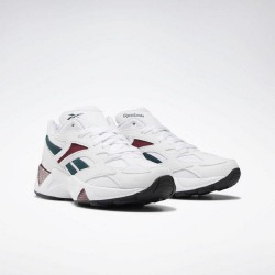 Reebok Aztrek 96 White/Wine/Teal/Black Women