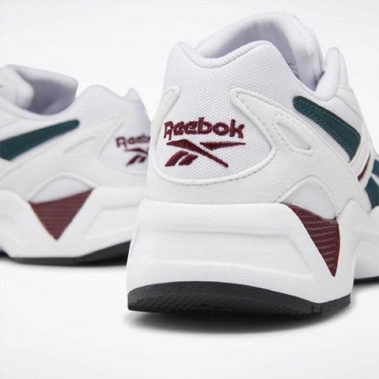 Reebok Aztrek 96 White/Wine/Teal/Black Women