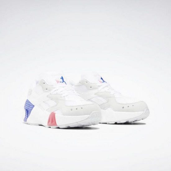 Reebok Aztrek Double White/Grey/Pink/Blue Women