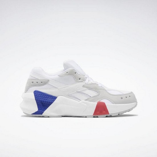 Reebok Aztrek Double White/Grey/Pink/Blue Women