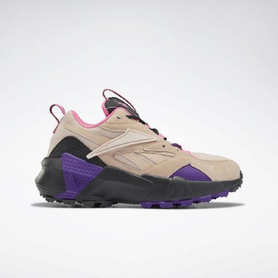 Reebok Aztrek Double Mix Trail Buff/Grey/Purple Women