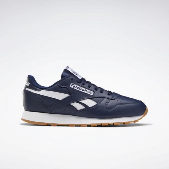 Reebok Classic Leather Navy/White/Rubber Gum Men