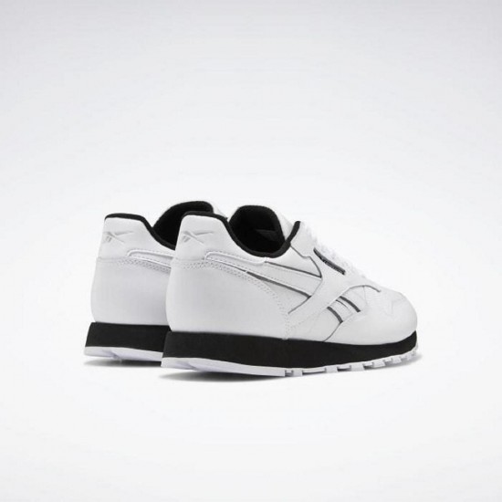 Reebok Classic Leather White/Black/Silver Men