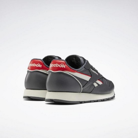 Reebok Classic Leather Grey/Chalk/Red Men