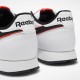 Reebok Classic Leather White/Neon Red/Black Men