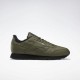 Reebok Classic Leather Army Green/Black/Neon Men