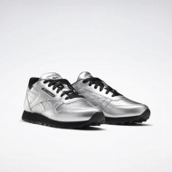 Reebok Classic Leather Silver/Black Women