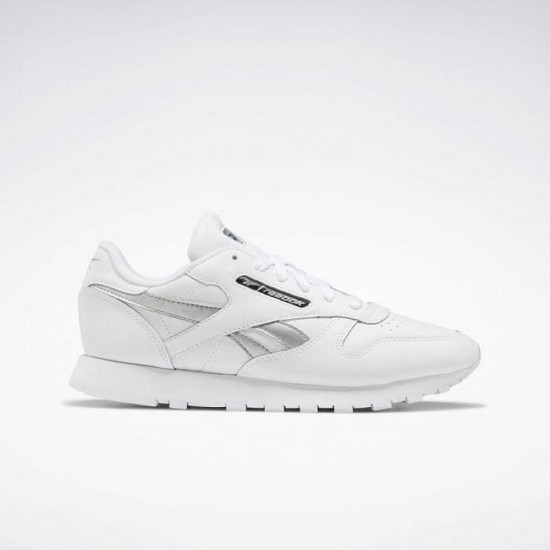 Reebok Classic Leather White/Silver Women