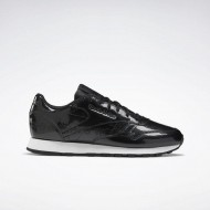 Reebok Classic Leather Black/Neon Red Women