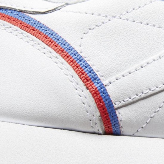 Reebok Classic Leather White/Red/Blue Women