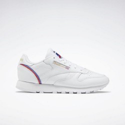 Reebok Classic Leather White/Red/Blue Women