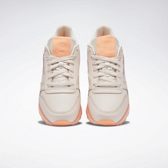 Reebok Classic Leather Pink/White Women