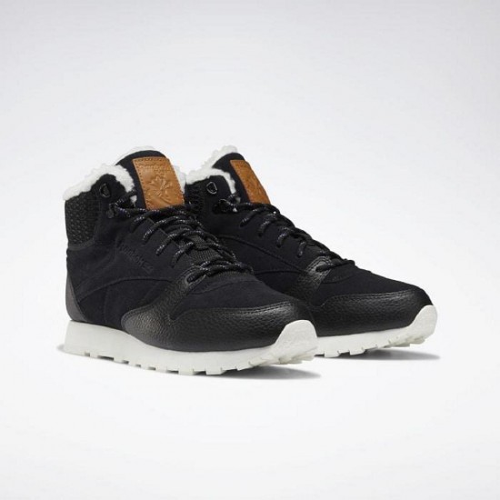 Reebok Classic Leather Arctic Black/Purple/Chalk/Brown Women