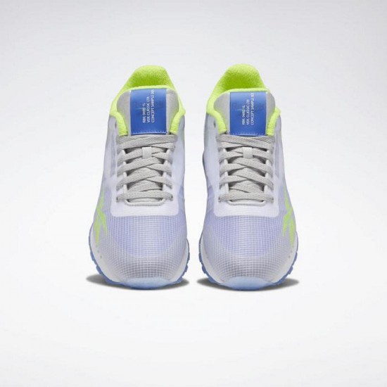 Reebok Classic Leather ATI White/Neon Lime/Cobalt Women