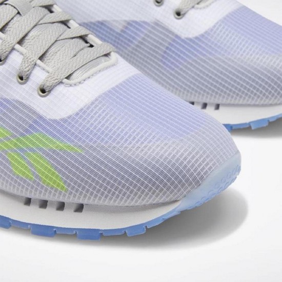 Reebok Classic Leather ATI White/Neon Lime/Cobalt Women