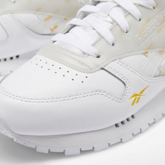 Reebok Classic Leather ATI White/Yellow/Blue Women