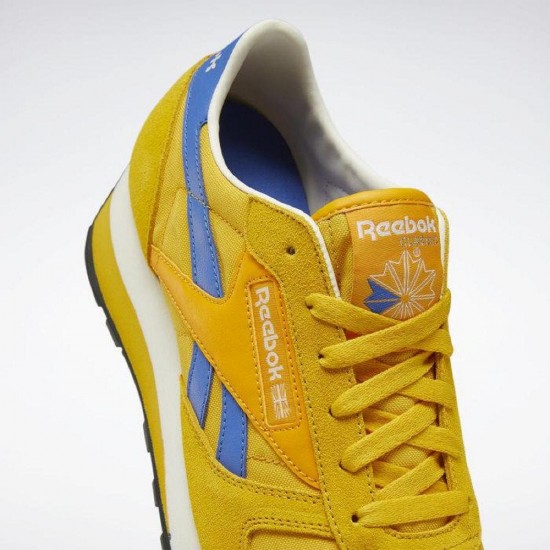 Reebok Classic Leather AZ Gold/Blue Women