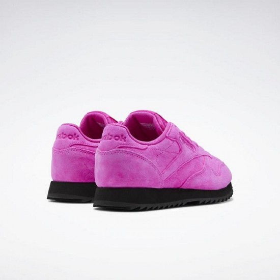 Reebok Classic Leather Ripple Pink/Black Women