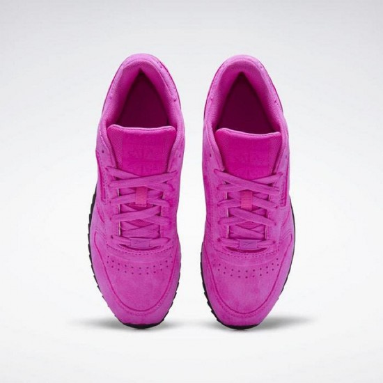 Reebok Classic Leather Ripple Pink/Black Women