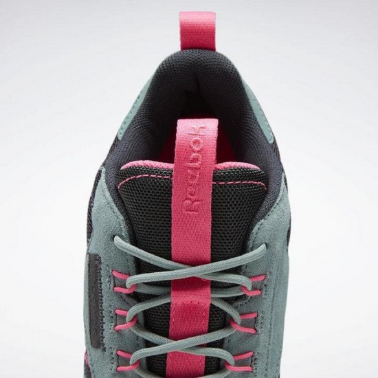Reebok Classic Leather Ripple Trail Green/Grey/Pink Women