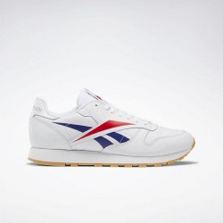 Reebok Classic Leather Vector White/Scarlet/Blue Men