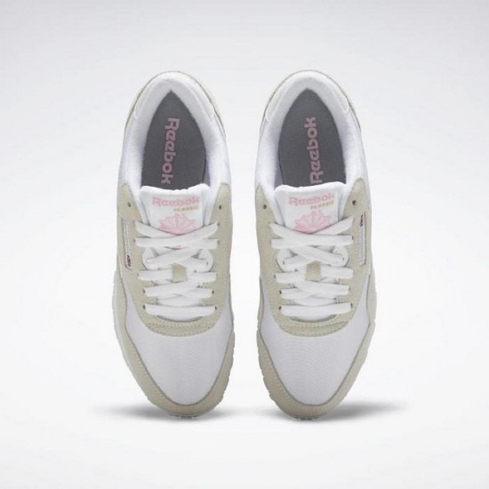 Reebok Classic Nylon White/Light Grey Women