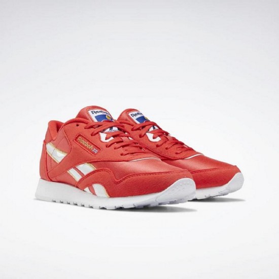 Reebok Classic Nylon Red/White Women