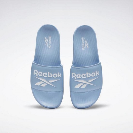 Reebok Classic Slide Blue/White/Neon Women