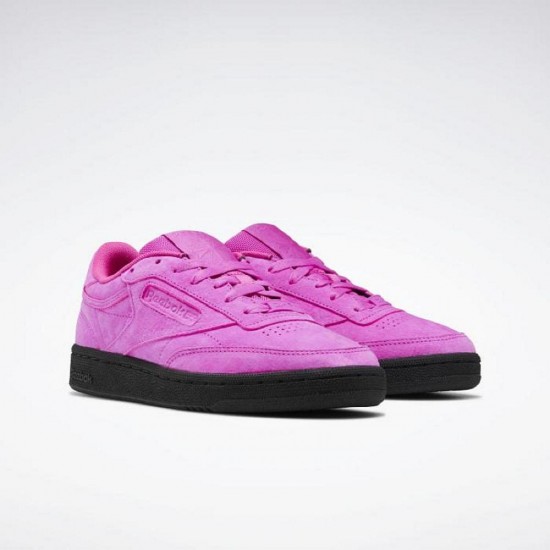 Reebok Club C Pink/Black Women