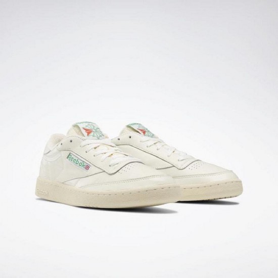 Reebok Club C 1985 TV Chalk/Paperwhite/Green Women