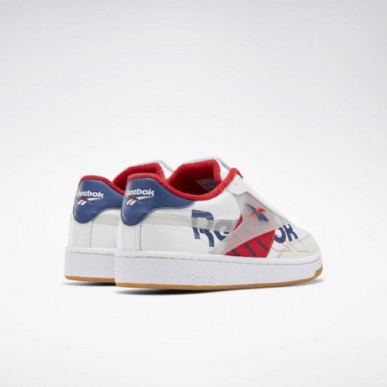 Reebok Club C 85 White/Blue/Red Men