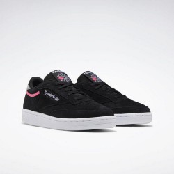 Reebok Club C 85 Black/White/Pink Women