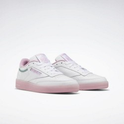 Reebok Club C 85 White/Green/Pink Women