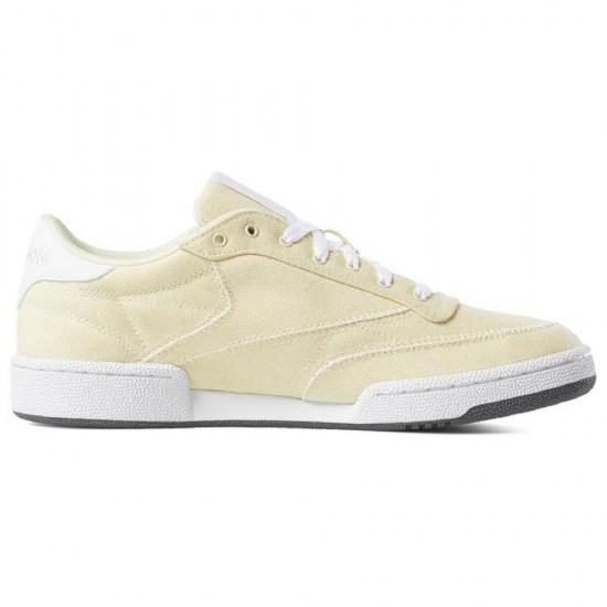 Reebok Club C 85 Canvas Yellow/White/Grey Women