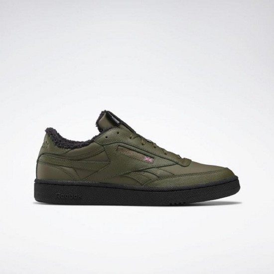 Reebok Club C 85 Revenge Army Green/Black/Neon Men