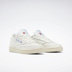 Reebok Club C 85 Vintage Chalk/Paperwhite/Blue/Red Women