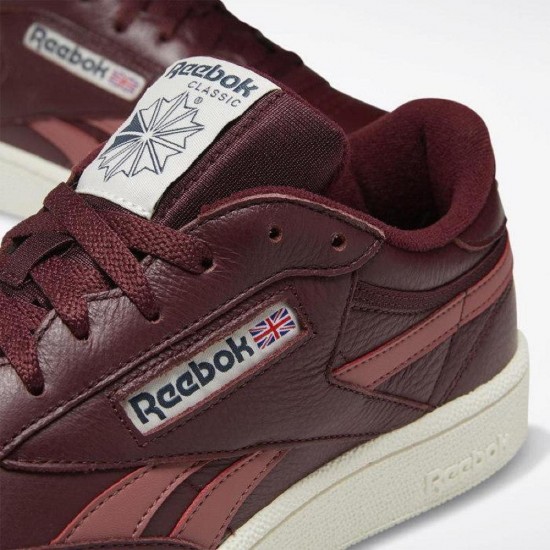 Reebok Club C Revenge Plus Maroon/Rose/Blue/Chalk Men