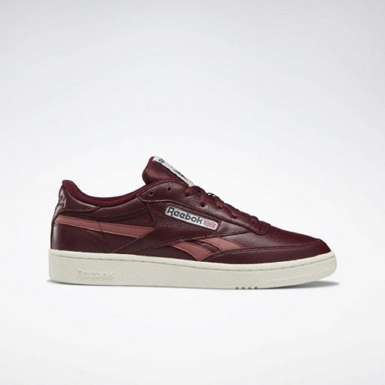 Reebok Club C Revenge Plus Maroon/Rose/Blue/Chalk Men