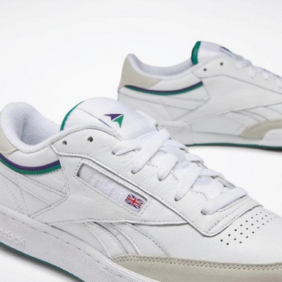 Reebok Club C Revenge Plus White/Chalk/Purple Men