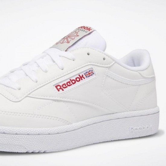 Reebok Club Classic 85 White/Skull Grey/Red/Black Men