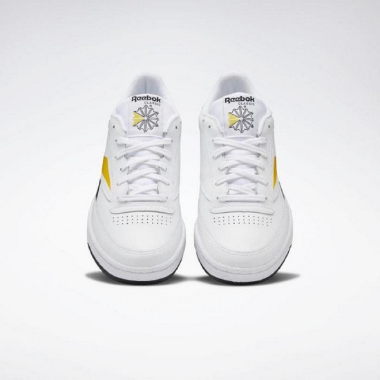 Reebok Club Classic Vector White/Black/Yellow Men