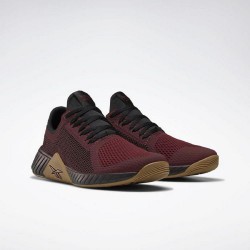 Reebok Flashfilm Trainer Maroon/Black/Brown Men