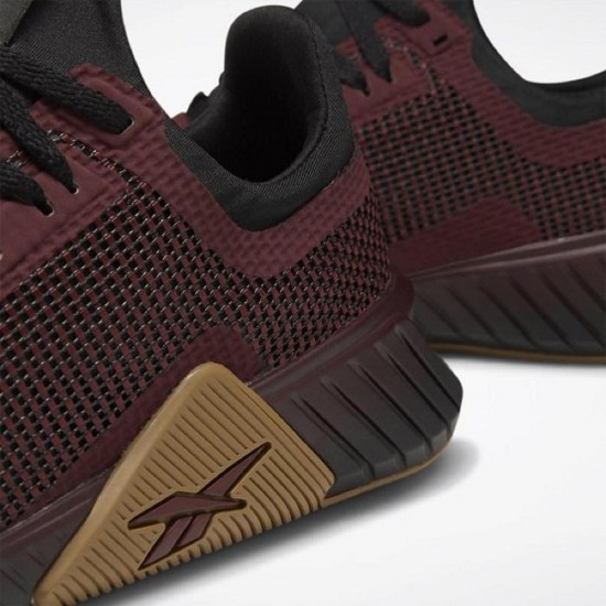 Reebok Flashfilm Trainer Maroon/Black/Brown Men