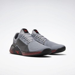 Reebok Flashfilm Trainer Grey/Black/Red Men