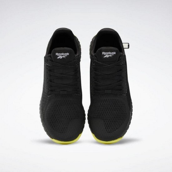 Reebok Flashfilm Trainer Black/White/Yellow Men