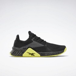 Reebok Flashfilm Trainer Black/White/Yellow Men