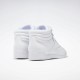 Reebok Freestyle Hi White/Silver Women